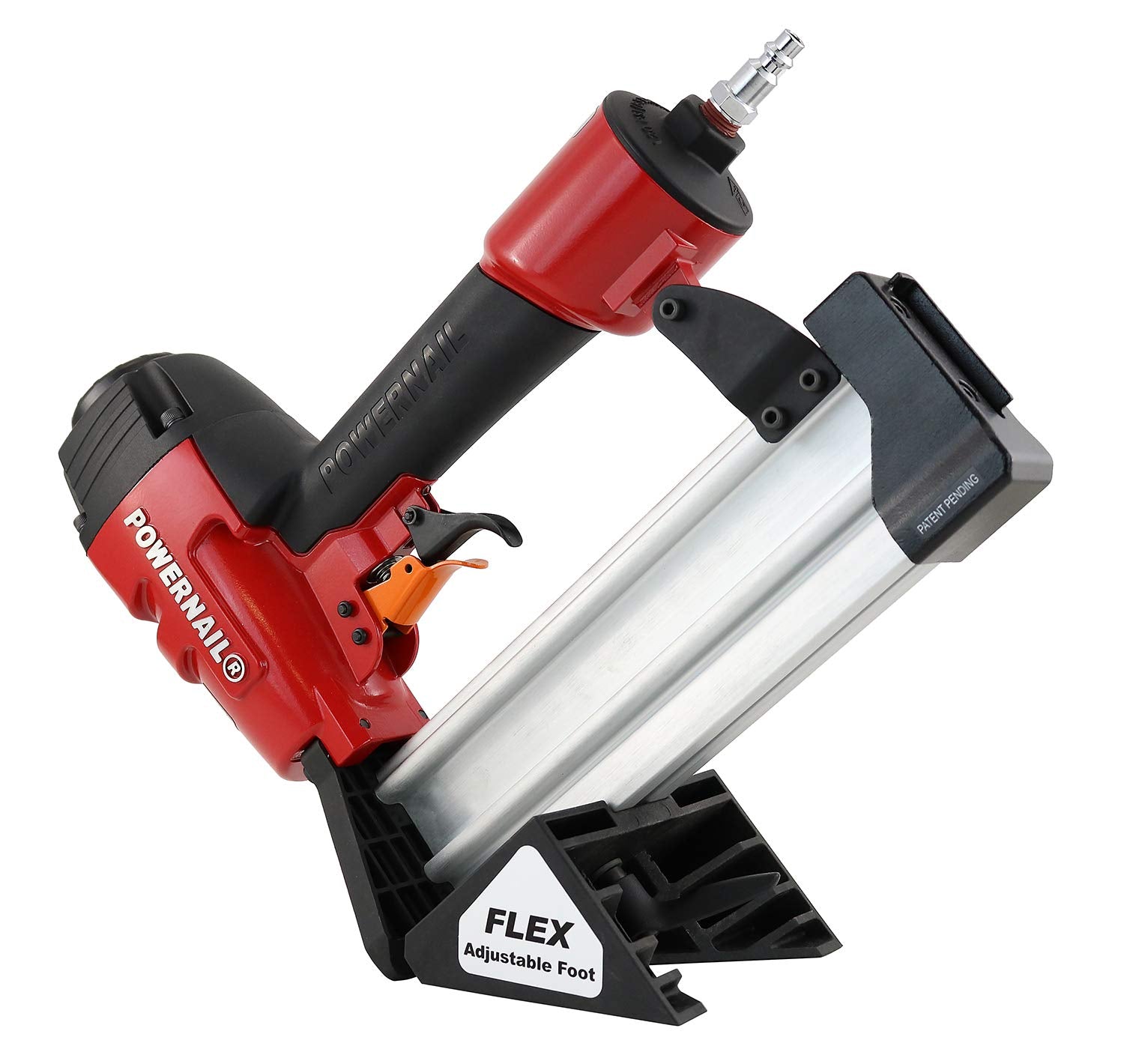 50F Pneumatic Trigger Pull 18 Gauge L-Cleat Flooring Nailer (Installs 3/8" to 3/4" Hardwood & Engineered)