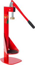 Heavy Duty Bench Bottle Capper - Compatible with 2 Sizes of Caps - All Metal - Professional Grade - Made in Italy