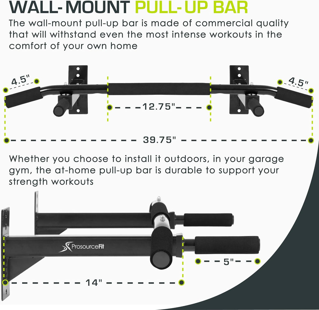 Fit Pull Up Bar for Multi Use Fitness & Home Gym Exercise