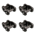 Jeremywell 4-Pieces Offset Link #40, 1/2 Link/Half Link/Crank Link