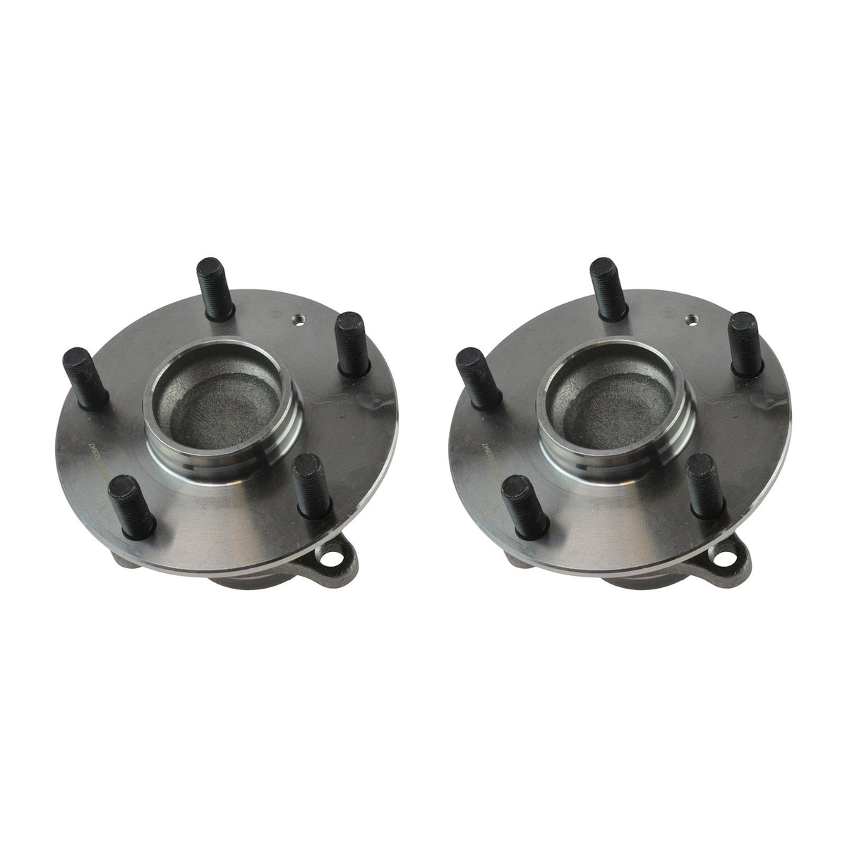 TRQ 2 Piece Rear Passenger Side Driver & Passenger Side Wheel Bearing & Hub
