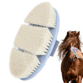 Soft Wool Horse Face Brush Flexible Horse Brush for Grooming