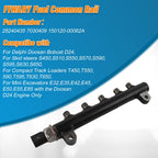 Fuel Common Rail With Sensor For Doosan D24 Bobcat Equipment
