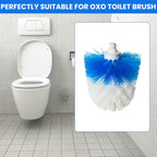 Toilet Brush Refills for OXO Toilet Brush Only 4 Pack Replacement Heads
