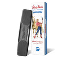 Gentle Groomer Horse Brush Shedding Grooming Massage, black