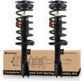MOSTPLUS Front Pair Complete Strut Spring Assembly Compatible for 2002-2007 Saturn Vue Replaces 172217 172218 Left & Right Shock Coil