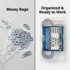 GWNF 60-Piece 3-Size Rigid Conduit Reducing Washer Assortment Kit