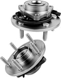 2Pcs 515151 4WD/RWD Front Wheel Bearing Hub Assembly for Ram 1500 3.0T 2014-2018, 3.6L 13-18, 3.7L 2012, 4.7L 12-13, 5.7L 2012-2018, for Ram 1500 Classic 3.6L/5.7L 2019-2022, 3.0T 2019, 5 Lugs w/ABS