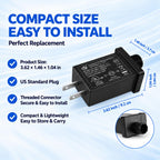 12V 18W Class 2 Power Supply, IP44 Replacement Yard Inflatable Adapter