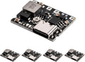 5Pcs TP4056 Type-C 18650 Charge Boost Adjustable Module