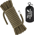 10.5 mm Static Climbing Rope 10M(32ft) 20M(64ft) 30M(96ft) 50M(160ft) 70M(230ft) Outdoor Rock Climbing Rope, Escape