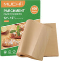 400 Pcs Parchment Paper Sheets for Baking, Precut Non-Stick