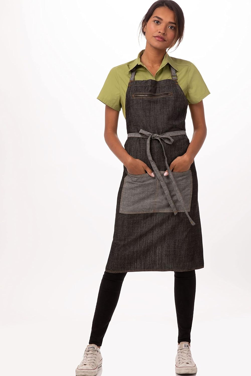 Unisex Manhattan Bib Apron