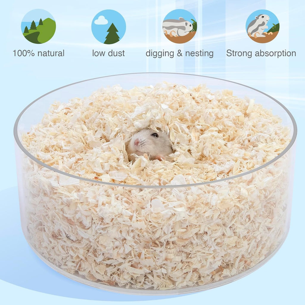 Aspen Shaving Hamster Beddings for Syrian Dwarf Hamster Gerbil Mice Degu Rat Rabbit Bunny Guinea Pig Chinchilla