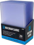 Premium Seamless 35pt Toploaders 3" x 4" Extra Rigid for Trading Cards Compatible with Sports TCG MTG CCG