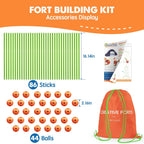 Fort Building Kit for Kids Ages 4-12, STEM Building Toy