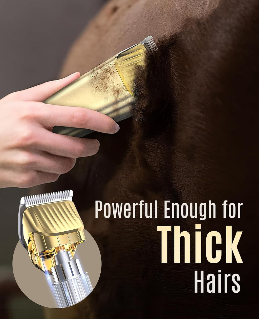 Cordless Horse Clippers for Horse Grooming RK 034