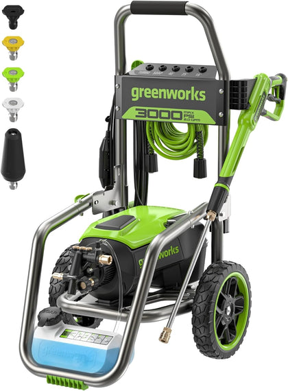 3000 PSI (2.0 GPM Max) Brushless Electric Pressure Washer