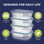 Plastic Total Solutions (5-Pack, 3 Cup) Food Storage Containers