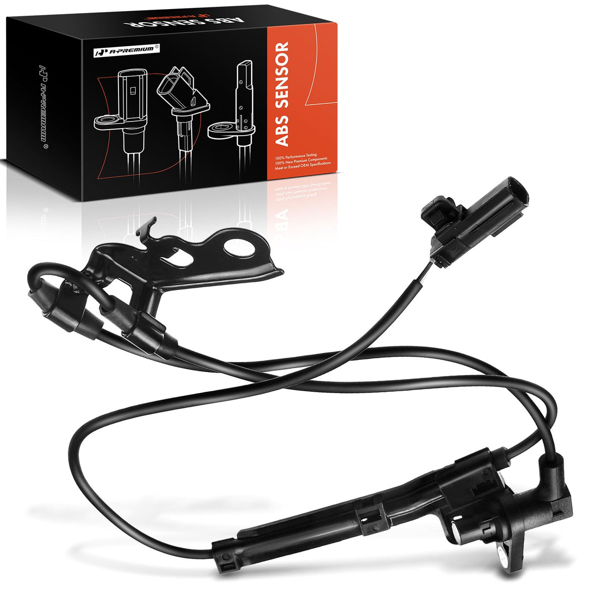 A-Premium Front Right ABS Wheel Speed Sensor Compatible with Toyota