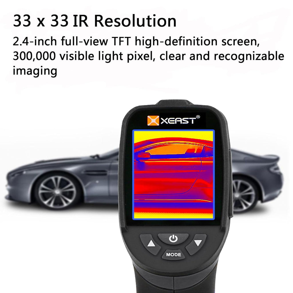 XE26 Thermal Imaging Camera, Handheld Infrared Thermal Camera, IR Image Resolution 1089 Pixels, 300000 Pixels Visible