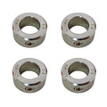 3/4" Bore Stainless Steel Axle Shaft Collars w/Set Screw,4-piece