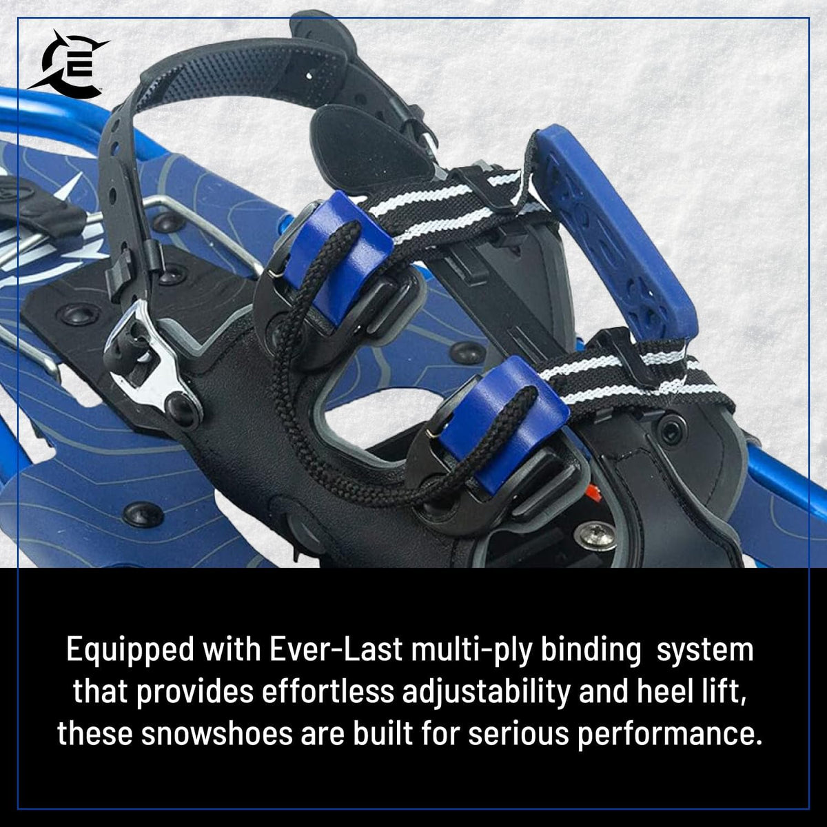 Ligthweight Aluminum Frame Snowshoe Kit