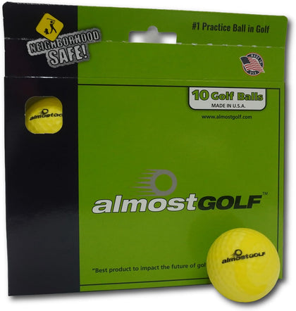 Best Practice Golf Balls on The Planet. Perfect for Golf Training. Solid Contact for Great Feedback. Limited Flight