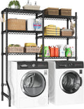 U15 Over Washer and Dryer Storage Shelves, Laundry Room Metal Rack