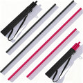 2 Pack 4ft & 6ft Collapsible Bo Staff Foam Padded Martial Arts Training Staff Black and Red Foam Padded Training