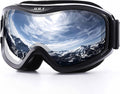Juli Ski Goggles,Snow Snowboard Goggles Men Women Snowmobile Skiing Skating