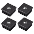 uxcell 4Pcs M8 Thread Inserts for Square Tubes for 28x28mm ID Tube