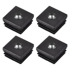 uxcell 4Pcs M8 Thread Inserts for Square Tubes for 28x28mm ID Tube