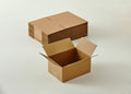 25 Packs Small Shipping Boxes 8X6X4 Inches, Kraft Corrugated Cardboard Boxes
