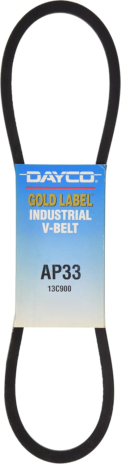 Dayco AP33 Super Blue Ribbon V-Belt, Black