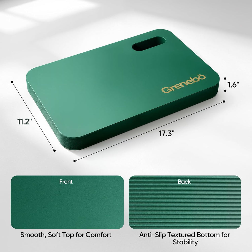 2-Pack 1.6" Extra Thick NBR Foam Garden Kneeling Pads, Ultra Soft Cushion Kneeling Pads for Gardening, Gardening