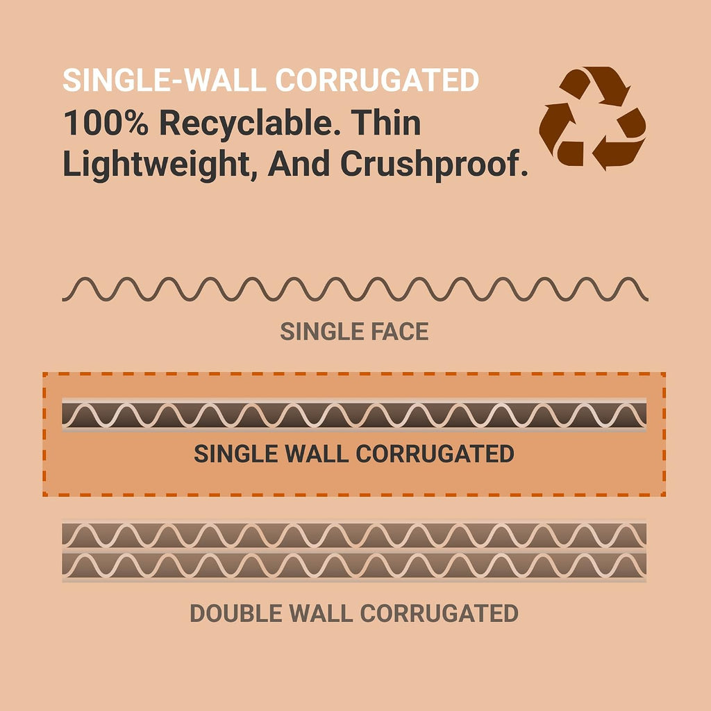Shipping Boxes Small 9"L x 6.5"W x 1.75"H 50-Pack - Corrugated Cardboard Box for Moving, Mailing, Packing, Packaging