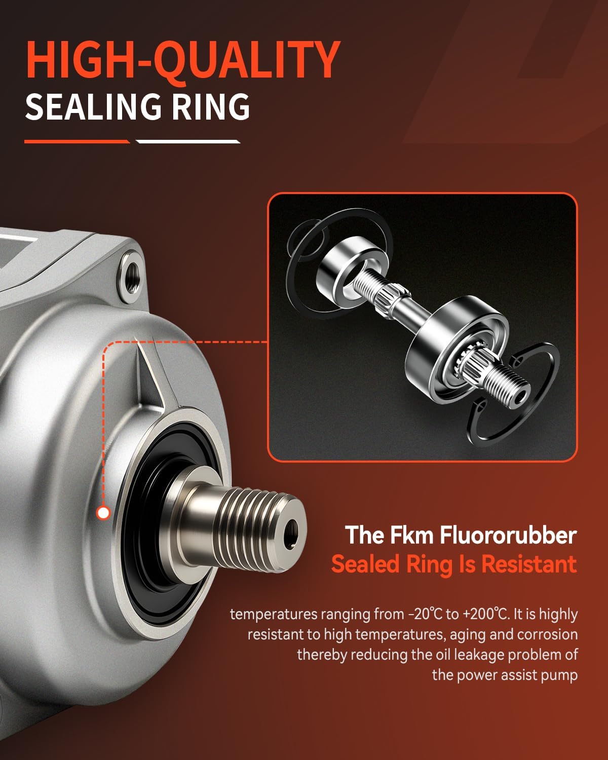 20-823 Power Steering Pump, for Jeep models