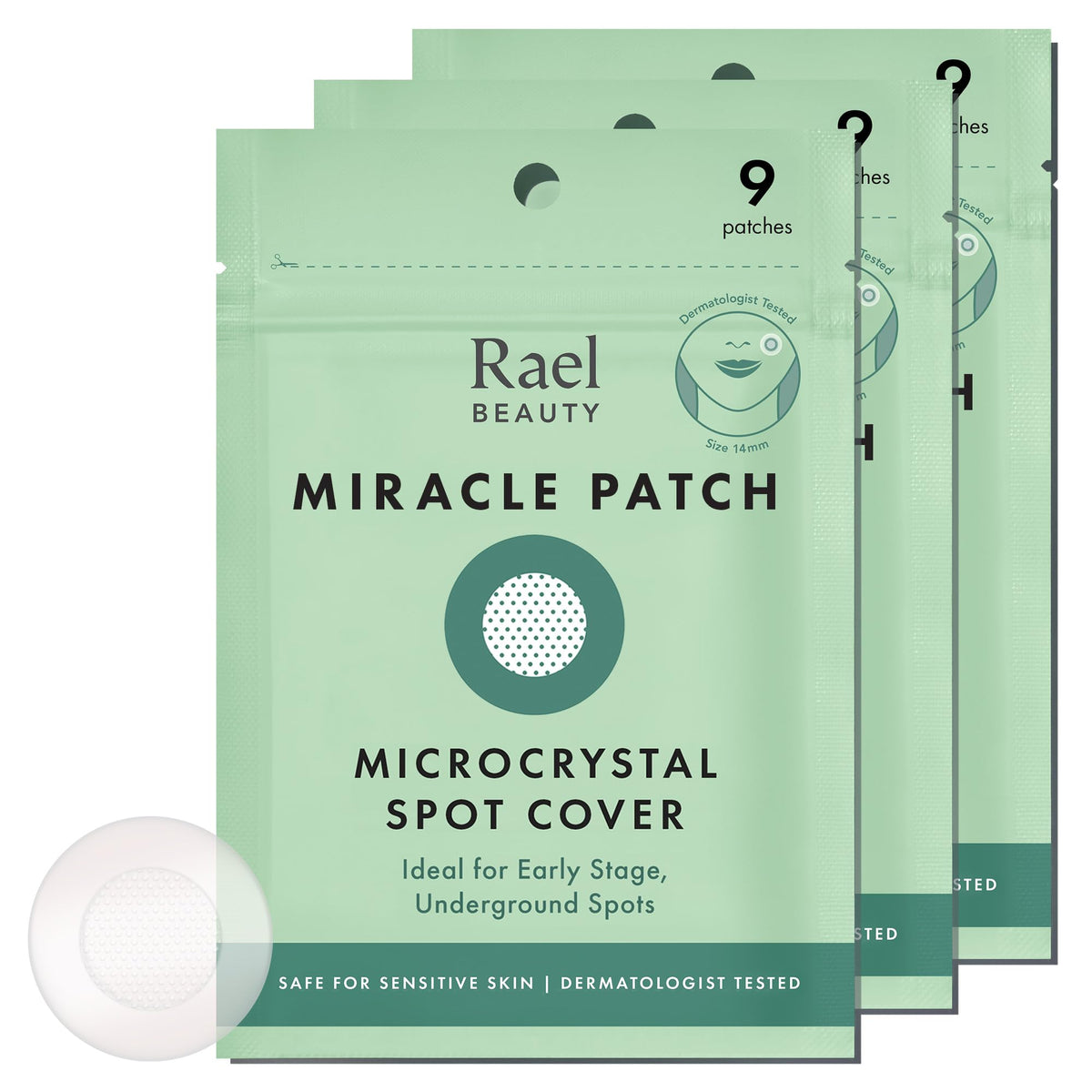 Miracle Microcrystal Spot Cover Hydrocolloid Pimple Patches (27 Ct)