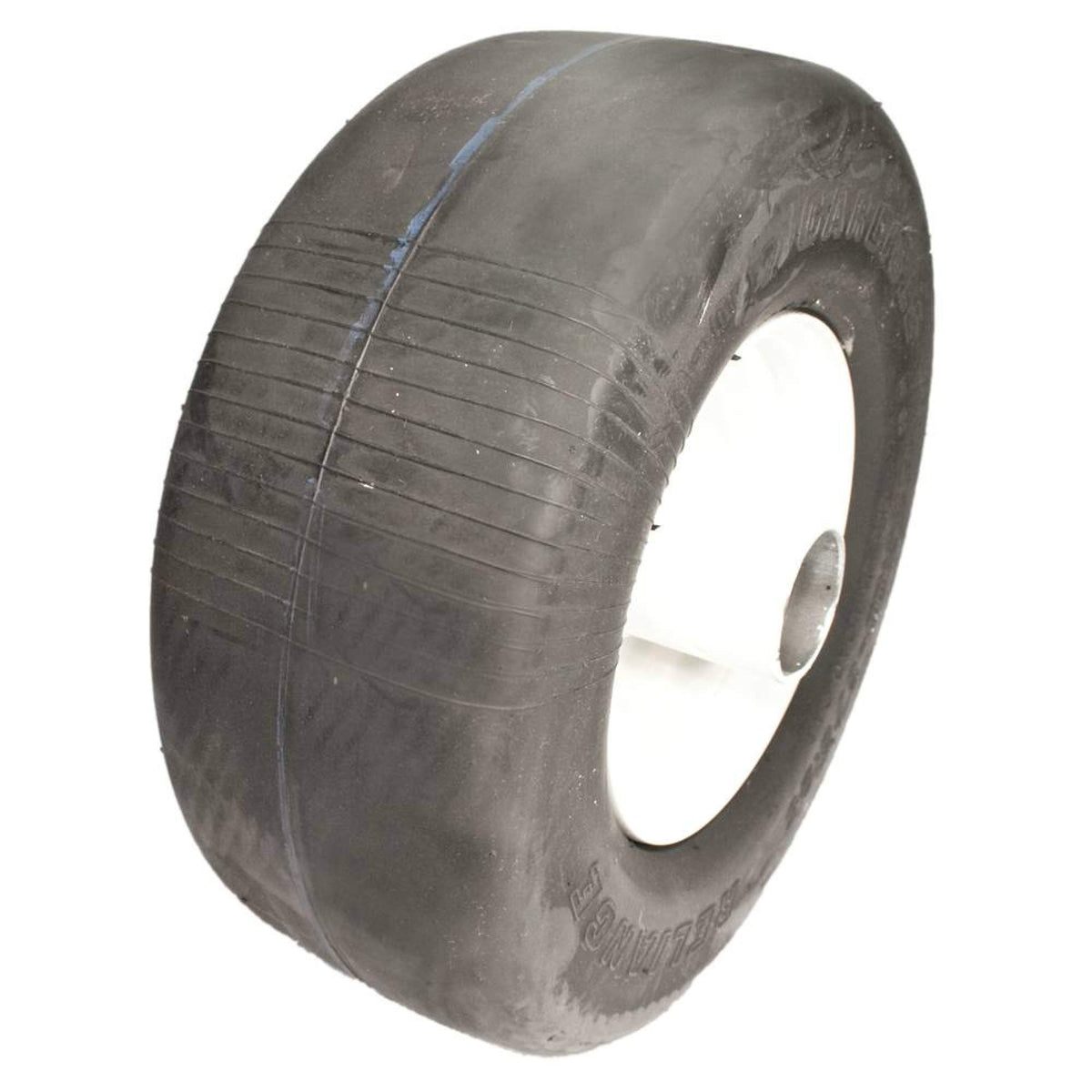 Rareelectrical Solid Flat Free Wheel Assembly 13X5.00-6 Smooth 1-3/4 Bore