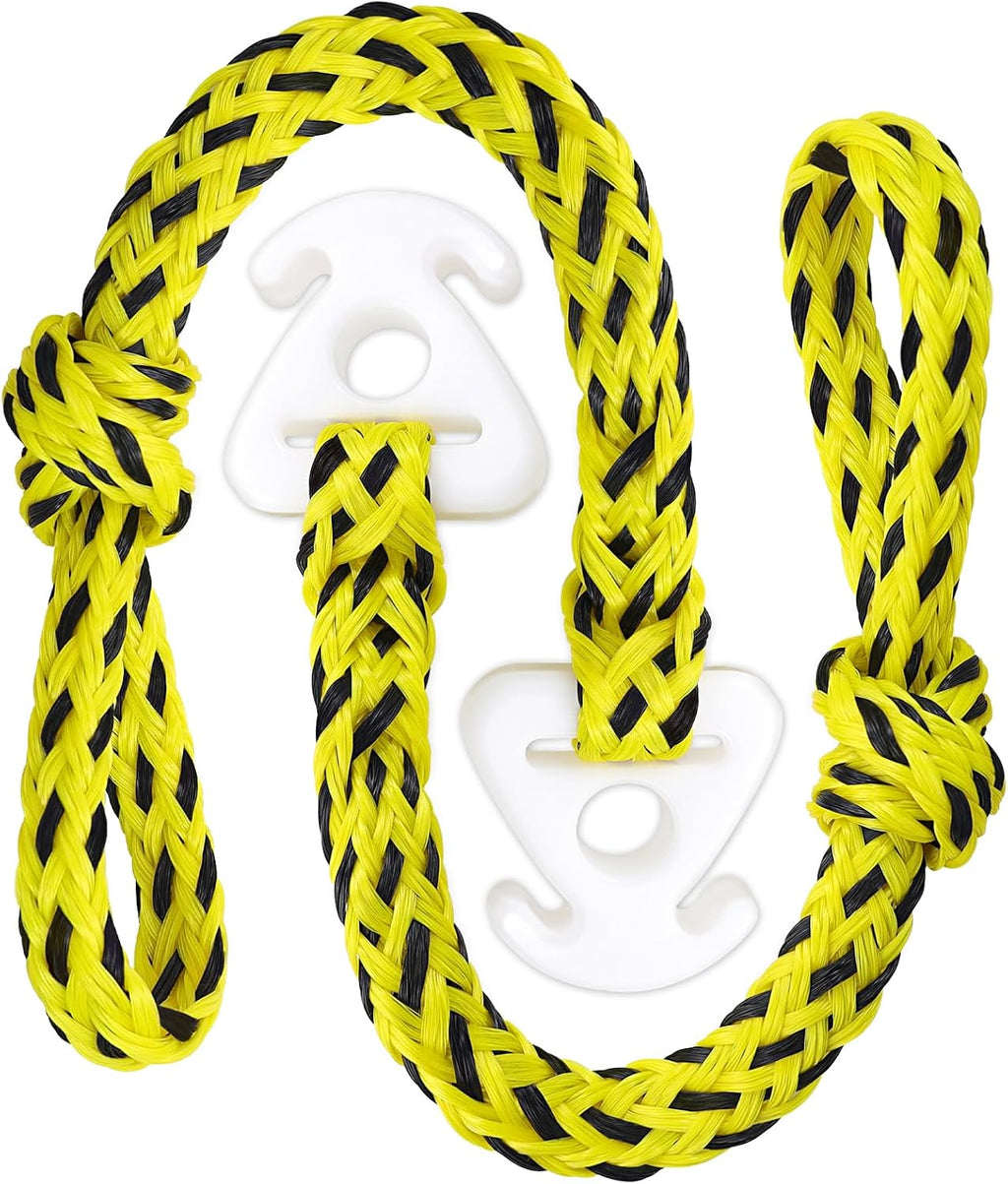 Tube Connector Boat Tow Rope, Quick Connect Tubing Ropes for 1-4 Rider