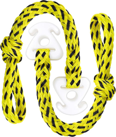 Tube Connector Boat Tow Rope, Quick Connect Tubing Ropes for 1-4 Rider