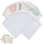 12 x 16 inches Large Resealable Cellophane Bags 1000 pcs Self Sealing for Packaging Products Self-adhesive Cello Bag