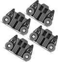 UPGRADED W10195417V WPW10195417V Dishwasher Wheels Lower Rack