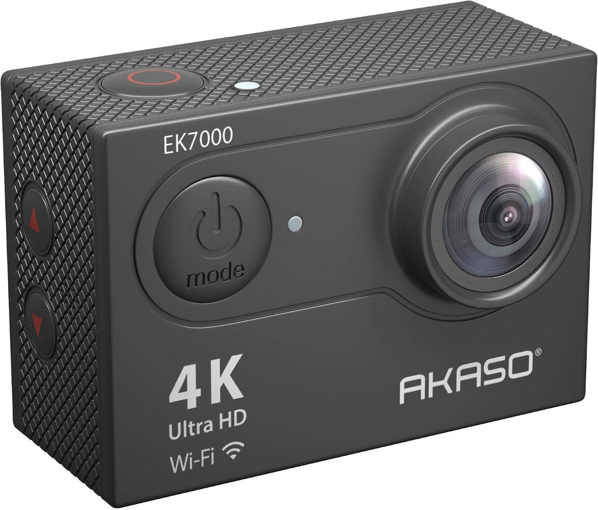 EK7000 4K30FPS 20MP WiFi Action Camera with EIS Ultra HD 131FT Waterproof Underwater Camera Remote Control 4X Zoom