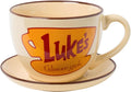 Gilmore Girls Logo, Oversized Teacup and Saucer, 22oz