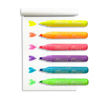 Heart Pops Neon Highlighters, Set of 6