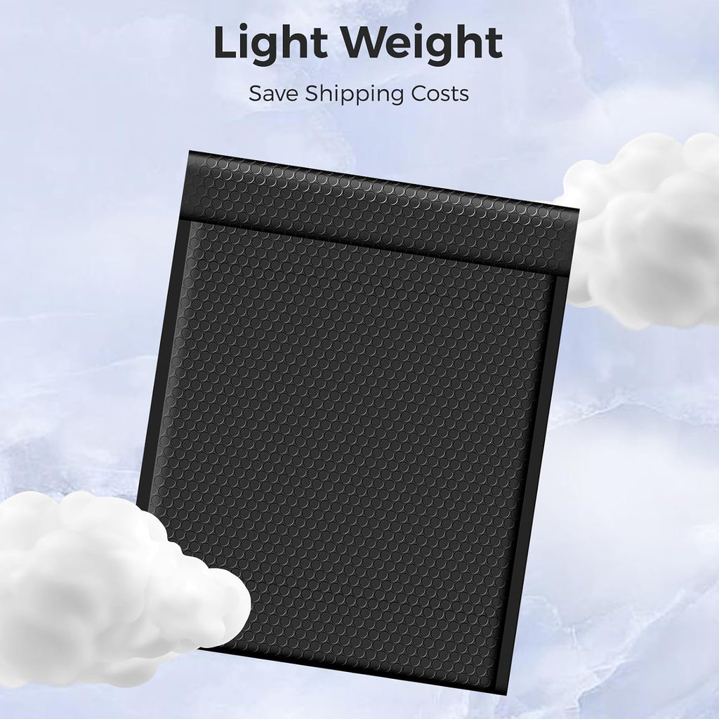 Large Bubble Mailers 12x15 Inch 40 Pack Padded Envelopes Black