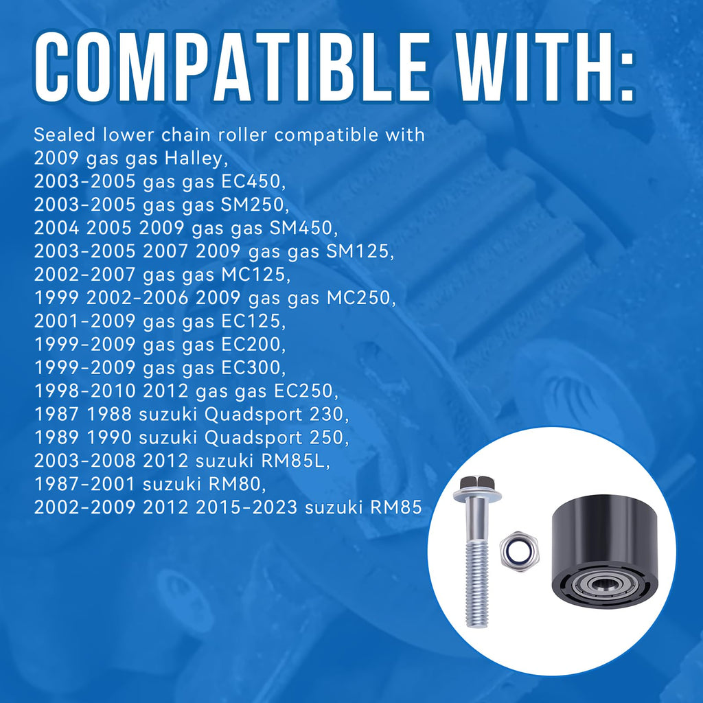 SeDeplacer 79-5008 Sealed Lower Chain Roller,BR9-22178-00-00