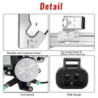 Partsflow Front Passenger Side Power Window Regulator Motor For Ford F-250